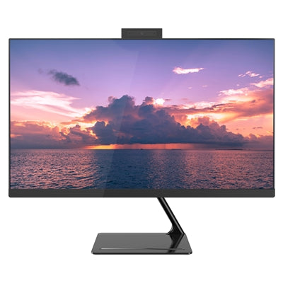 BAREBONE PC ALL IN ONE 23.8"ATLANTIS A25-Z24-B FULL HD-NERO-6XUSB, SUPP.CPU I3/I5/I7 12A/13A GEN., WEBCAM 5MP (NO: CPU/SSD/RAM)