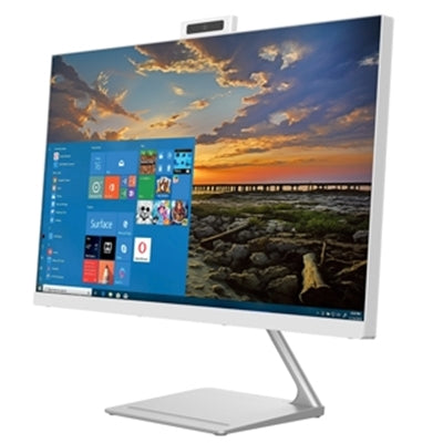 BAREBONE PC ALL IN ONE 27"ATLANTIS A25-Z27-W FULL HD-BIANCO-4XUSB, SUPP.CPU I3/I5/I7, WEBCAM 5MP (NO: CPU/SSD/RAM)