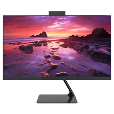 BAREBONE PC ALL IN ONE 27"ATLANTIS A25-Z27-B FULL HD-NERO-4XUSB, SUPP.CPU I3/I5/I7, WEBCAM 5MP (NO: CPU/SSD/RAM)