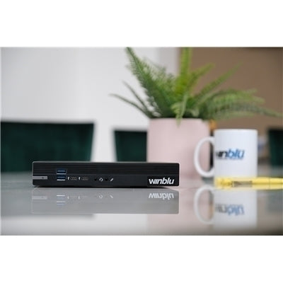 Computer Slim PC8S-H6I54, cpu i5-14400, Ram 16Gb, SSD 500Gb, 1x GLan, 2xDP+HDMI, WiFi+BT