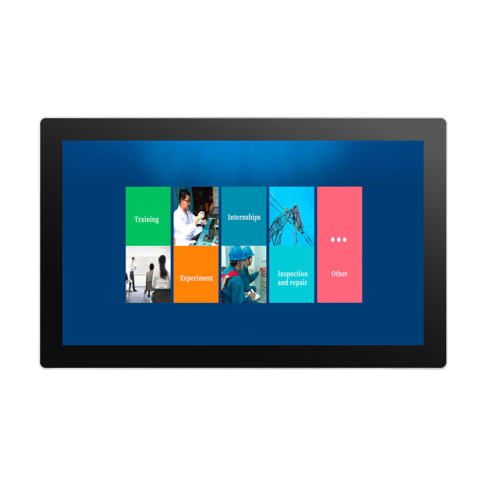 Monitor VESA FOCUS mod. FC-Z185x, LCD 18.5", 1920×1080, VGA-HDMI-DP, Audio, 12-36Vdc