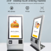 Totem serie TGD8-238-y-DSQ, LCD da 23.8", Touch, Stampante 80mm e QRcode Desktop