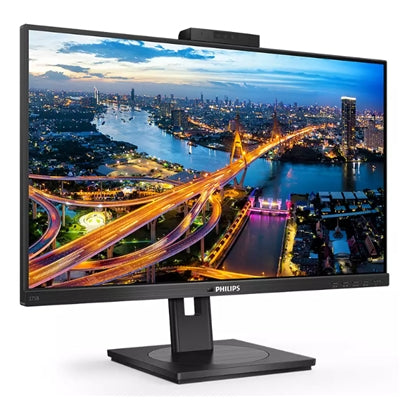 Monitor 27" Philips mod. 275B1H, WebCam, Hub 2x USB3.2, PIVOT, QHD, 350cd/mq, Casse MM, HDMI+DP, 240Vac