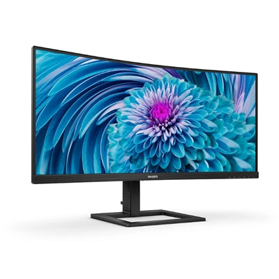 Monitor 34" Philips mod. 346E2CUAE, CURVED, PIVOT, HUB USB, WQHD, 300cd/mq, Casse MM, HDMI+DP, 240Vac