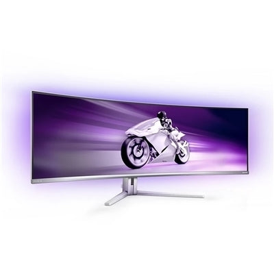 Monitor 49" Philips mod. 49M2C8900LC, OLED, CURVED, 144Hz, HUB USB, DUAL QHD, 450cd/mq, Casse MM, 2xHDMI+DP, 240Vac