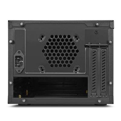 Cabinet Mini-Itx mod. QB ONE Nero, 4x USB front, 2 Slot, 240Vac
