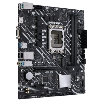 MB ASUS PRIME H610M-K D4 H610 LGA1700 2XDDR4DC-3200 HDMI D-SUB 1XPCIE4.0X16 4XSATA3 M2 GBLAN USB3.2 MATX 90MB1A10-M0EAY0