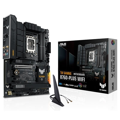 MB ASUS TUF GAMING B760-PLUS WIFI B760 LGA1700 4XDDR5DC-7200OC 1XPCIE5.0X16 DP HDMI 4XSATA3R M.2 USB3.2 WIFI ATX 90MB1ER0-M1EAY0