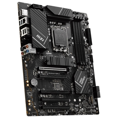 MB MSI PRO B760-P DDR4 II LGA1700 4XDDR4DC-5333O.C. 1XHDMI 1XDP 1XPCIE4.0X16 2XM.2 4XSATA3R GBLAN USB3.2 ATX
