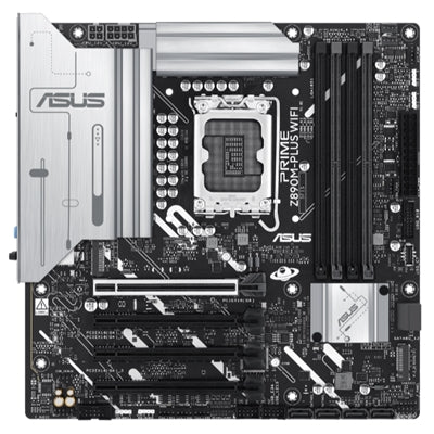 MB ASUS PRIME Z890M-PLUS WIFI Z890 LGA1851 4XDDR5DC-7600O.C 1XPCIE5.0X16 DP HDMI 6XSATA3R 3XM.2 WI-FI BT MATX 90MB1J80-M0EAY0