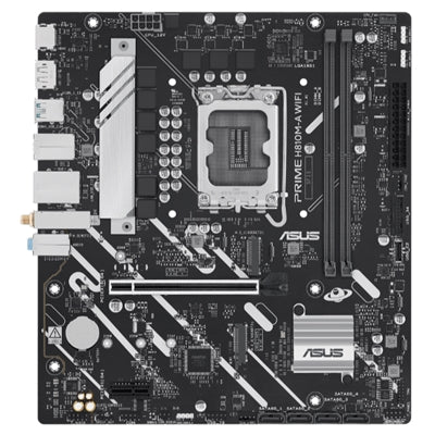 MB ASUS PRIME H810M-A WIFI H810 LGA1851 2XDDR5DC-6400HDMI DP 1XPCIE4.0X16 2XM.2 4XSATA3WIFI BT USB MATX 90MB1KJ0-M0EAY0