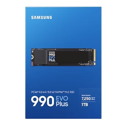 M2 (2280) 1000Gb ( 1Tb ) NVME2.0 Samsung SSD990 EVO Plus mod. MZ-V9S1T0BW PCIe 4.0x4