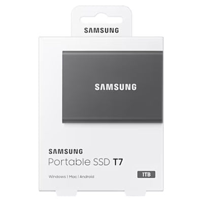 SSD Esterno 1000Gb ( 1Tb ) USB-C Samsung T7 mod. MU-PC1TOT/WW