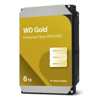 HDD 3,5" 6000Gb ( 6TB ) WD GOLD Enterprise mod. WD6004FRYZ 7200Rpm