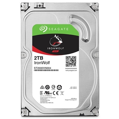 HDD 3,5" x NAS 2000Gb ( 2TB ) Seagate Ironwolf mod. ST2000VN003 5900Rpm, da 1 a 8 unità