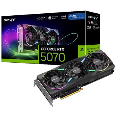 SVGA PNY GEForce mod. RTX 5070 12Gb ram, 1x HDMI+3x DP, PCIe5.0 x16, 2,5Slot