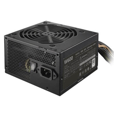 ALIMENTATORE ATX 600W COOLERMASTER ELITE NEX MPW-6001-ACBW-BEU PFC ATTIVO EFFICIENZA +85% 80+ WHITE FAN120MM COLORE NERO