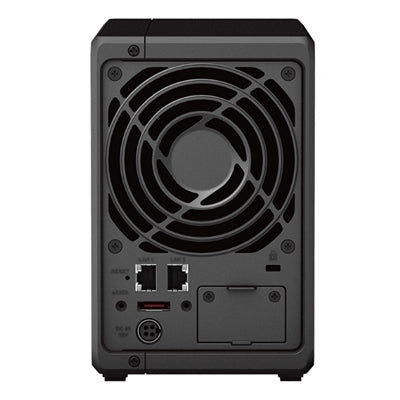 NAS SYNOLOGY 2x Bay 3,5"Sata, NO Hdd, mod. DS723+, CPU AMD Ryzen 2C, 2Gb ram, 2x GLan, 1x USB
