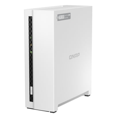 NAS QNAP 1x Bay 3,5"Sata, NO Hdd, mod. TS-133, CPU ARM 1.8Ghz 4C, 2Gb ram, 1x GLan, 3x USB