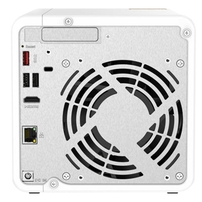 NAS QNAP 4x Bay 3,5"Sata, NO Hdd, mod. TS-462-4G, CPU CEL N4505 2C, 4Gb ram, 1x 2.5GLan, 4x USB