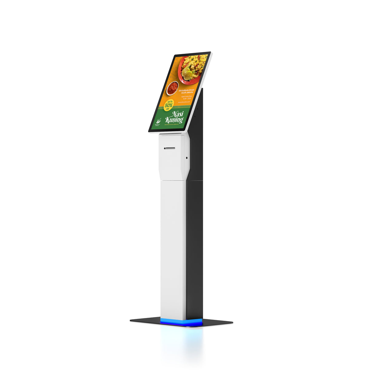 Totem Kiosk mod. K06-156-3568, Android 11, Lcd 15.6", RK3568, 2Gb, 32Gb, stampante 80mm, QRCode, RFid, WiFi, 220Vac