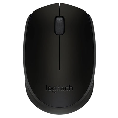 MOUSE LOGITECH OEM B170 WIRELESS OTTICO NERO USB P/N 910-004798