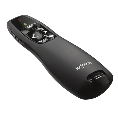 PRESENTER LOGITECH RETAIL R400 LASER WIRELESS NERO USB P/N 910-001356