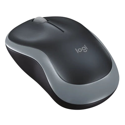 MOUSE LOGITECH RETAIL M185 WIRELESS OTTICO GRIGIO USB P/N 910-002238