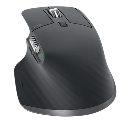 MOUSE LOGITECH OEM FOR BUSINESS MX MASTER 3S WIRELESS OTTICO USB+BLUETOOTH LOW ENERGY 7 TASTI 1000DPI GRAFITE P/N 910-006582
