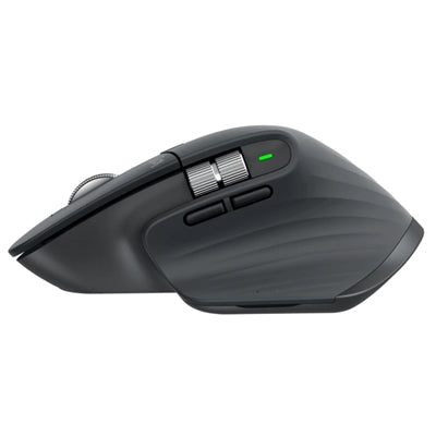 MOUSE LOGITECH OEM FOR BUSINESS MX MASTER 3S WIRELESS OTTICO USB+BLUETOOTH LOW ENERGY 7 TASTI 1000DPI GRAFITE P/N 910-006582