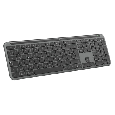 TASTIERA LOGITECH RETAIL SIGNATURE SLIM K950 WIRELESS USB+BLUETOOTH PIEDINI INCLINABILI GRAFITE P/N 920-012457