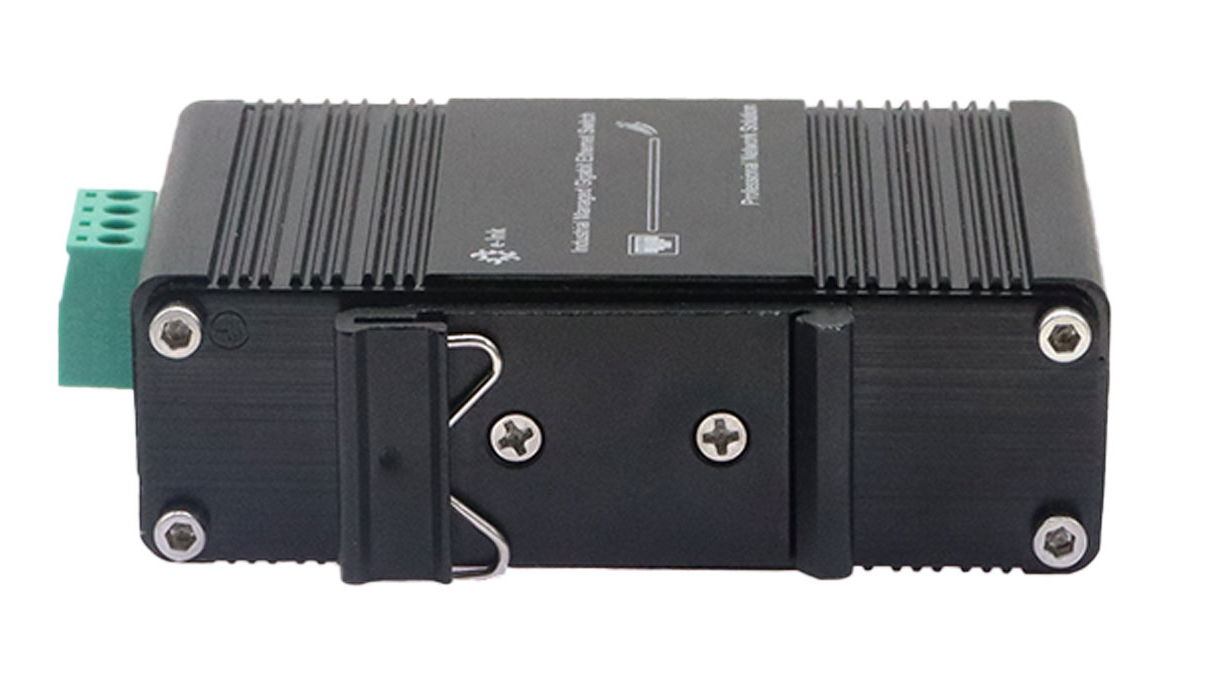 Switch LAN Mini Industrial Managed mod. 8SW-05GM, 5-Port Gigabit Ethernet Switch