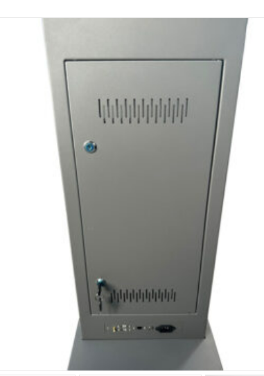 Totem JASPAY serie SUxx-y, LCD da 21.5″ a 32″ Portrait, QRCode, NFC, Stampante, WEBCam