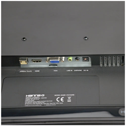 Monitor Desktop PCAP 27" mod. HT273HPB, FHD, Casse MM, VGA + HDMI, 12Vdc