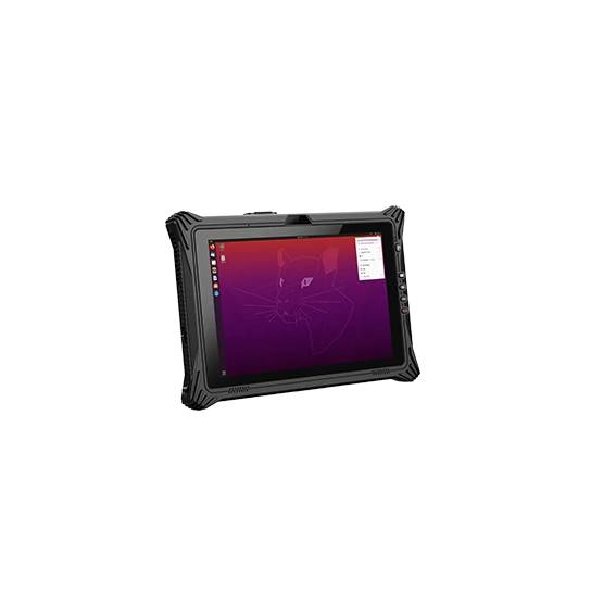 Tablet i10J, 10.1" 700cd/mq, Ubuntu 22.04.4, N5105, ram 8Gb, ssd 128Gb, OPZ. RJ45/DB9-232, 2x Batteria, 19Vdc