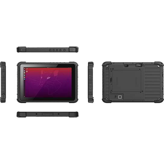 Tablet i16J, 10.1" 400cd/mq, Ubuntu 22.04.4, N5100, ram 8Gb, ssd 128Gb, 1x RJ45, 1x DB9-232, 12Vdc