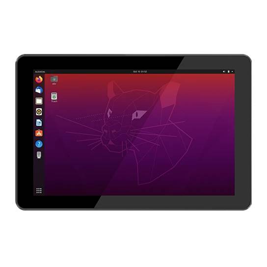 Tablet i16J, 10.1" 400cd/mq, Ubuntu 22.04.4, N5100, ram 8Gb, ssd 128Gb, 1x RJ45, 1x DB9-232, 12Vdc