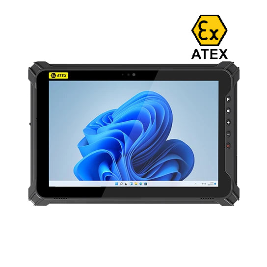 Tablet i17J-EX ATEX, 10.1" 700cd/mq, N5100, ram 8Gb, ssd 128Gb, 1x RJ45 o 1x DB9-232 (Opz.), 12Vdc