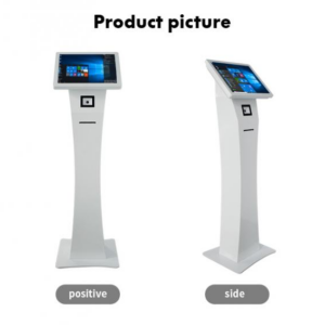 Totem serie M6-xxx-y-SQ, LCD da 15.6" a 21.5", Touch, Stampante 80mm e QRcode