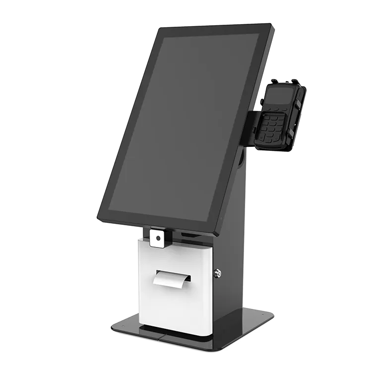 Kiosk Jasper Desk mod. JAS D18-y-S(QR), LCD da 18.5", Touch PCAP, Stampante 80mm ( Opz. QRcode e RFid )