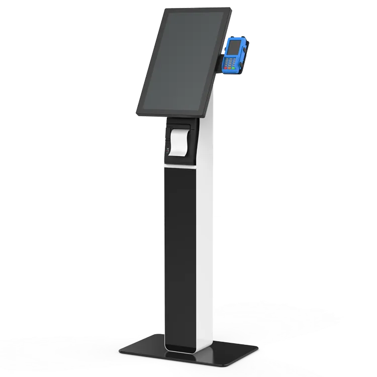 Kiosk Jasper Floor mod. JAS FEP22-y-S(QR), LCD da 21.5", Touch PCAP, Stampante Epson 80mm + rotolo 150mm ( Opz. QRcode e RFid )