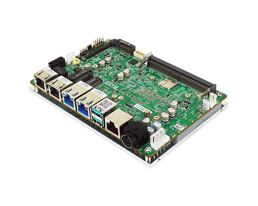 MB 3,5″ Jetway mod. MF32, cpu i5-1335UE, 4x GLan, 19Vdc