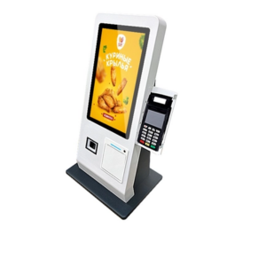 Totem serie TGD8-156-y-DSQ, LCD da 15.6", Touch, Stampante 80mm e QRcode Desktop