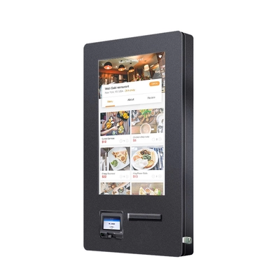 Totem serie TGE8-32-y-WSQ, LCD 31.5", Touch, Stampante 80mm e QRcode con stand uso ESTERNO