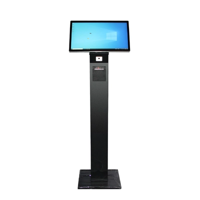 Totem serie TGM8-xxx-y-SQ, LCD da 15.6" a 21.5", Touch, Stampante 80mm e QRcode con Stand a terra
