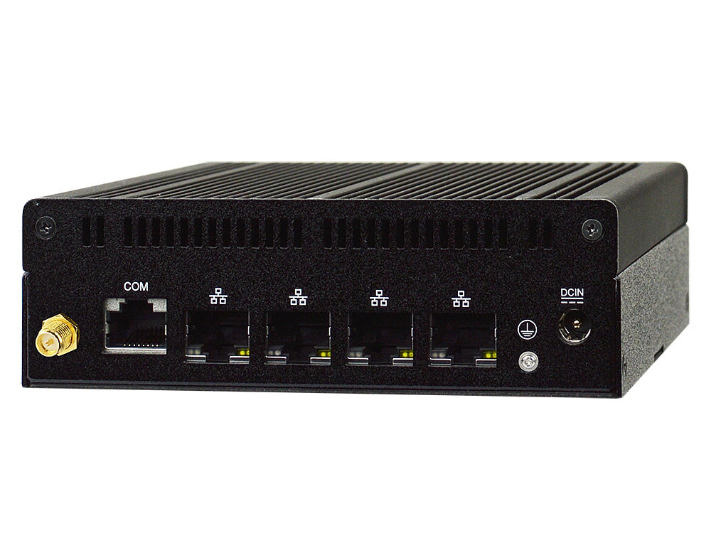 Barebone Jetway mod. FBZ10, Celeron J6412, SoDDR4, M2/SSD, 4x 2.5GLan, 1x Rs-232, 12Vdc (Copia)