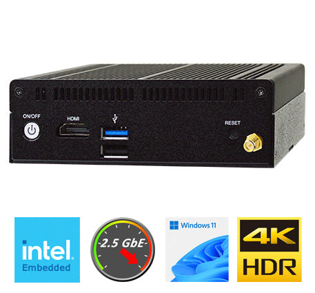 Barebone Jetway mod. FBZ10, Celeron J6412, SoDDR4, M2/SSD, 4x 2.5GLan, 1x Rs-232, 12Vdc (Copia)