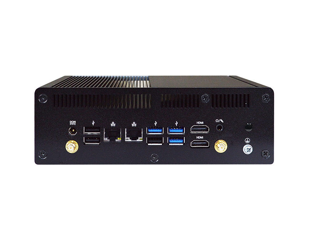 Barebone Jetway FDF20-6412, Cpu J6412, SoDDR4, M2/SSD, 2x 2.5GLan, 4x Rs-232, 2x HDMI, 12-24Vdc