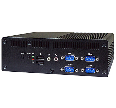 Barebone Jetway FDF20-6412, Cpu J6412, SoDDR4, M2/SSD, 2x 2.5GLan, 4x Rs-232, 2x HDMI, 12-24Vdc