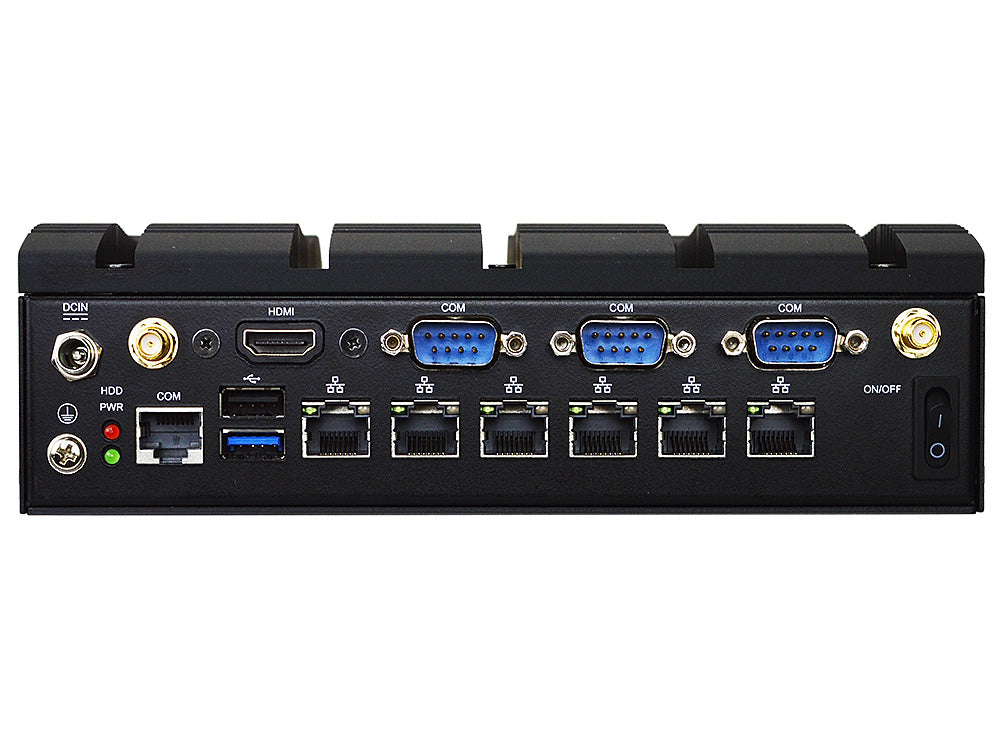 Box PC mod. BFJ-903-i05, Celeron J6412, Ram 8Gb, SSD 250Gb, 6x 2.5GLan, 4x Rs-232, 12Vdc